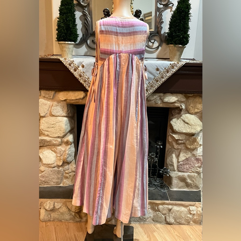 Free People Nora Stripped Jumpsuit - Picture 9 of 15